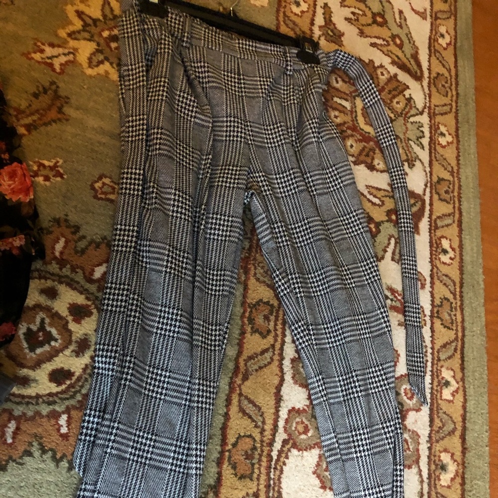 Plaid pants